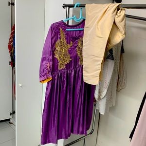 Beautiful dress with capri Pakistani Indian